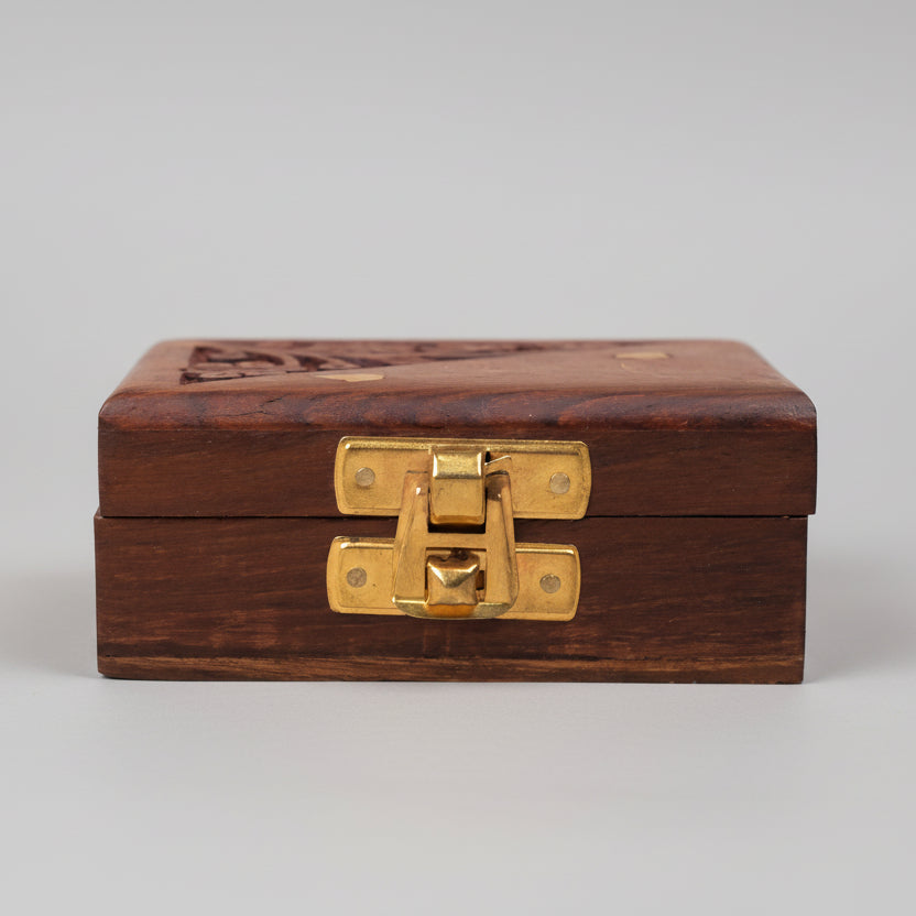 Mini Wooden Puja Box