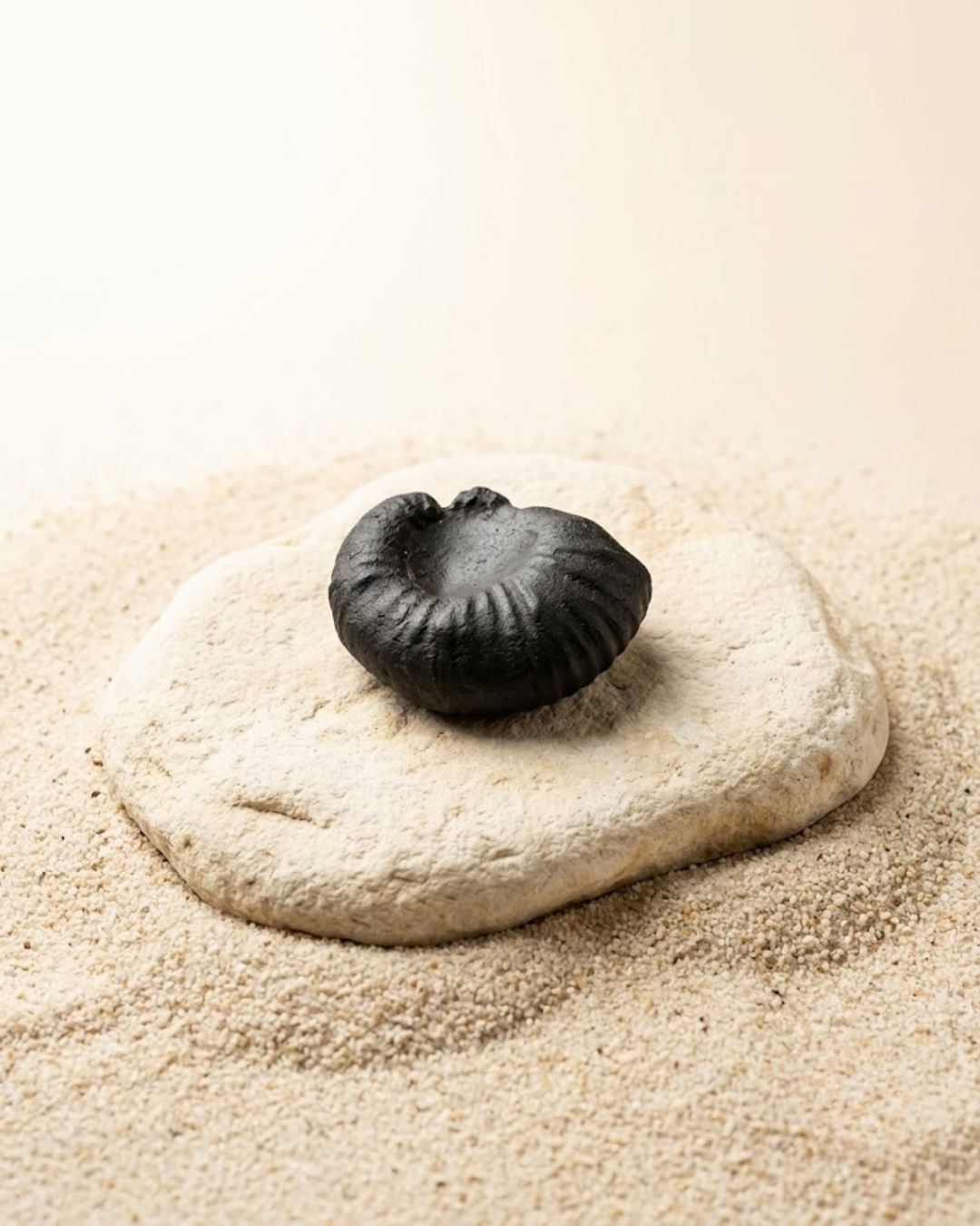 Matsya Avatar Shaligram Shila - Natural Vishnu Stone - ManiMonk