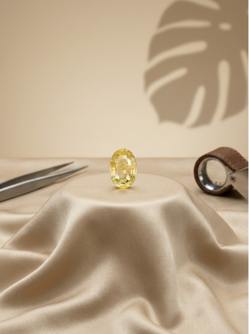 Imperial Golden Yellow Topaz Stone