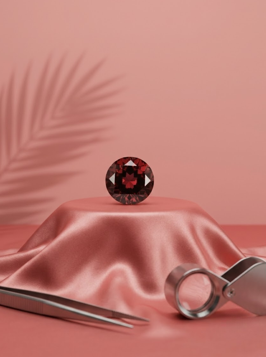 Red Garnet Stone