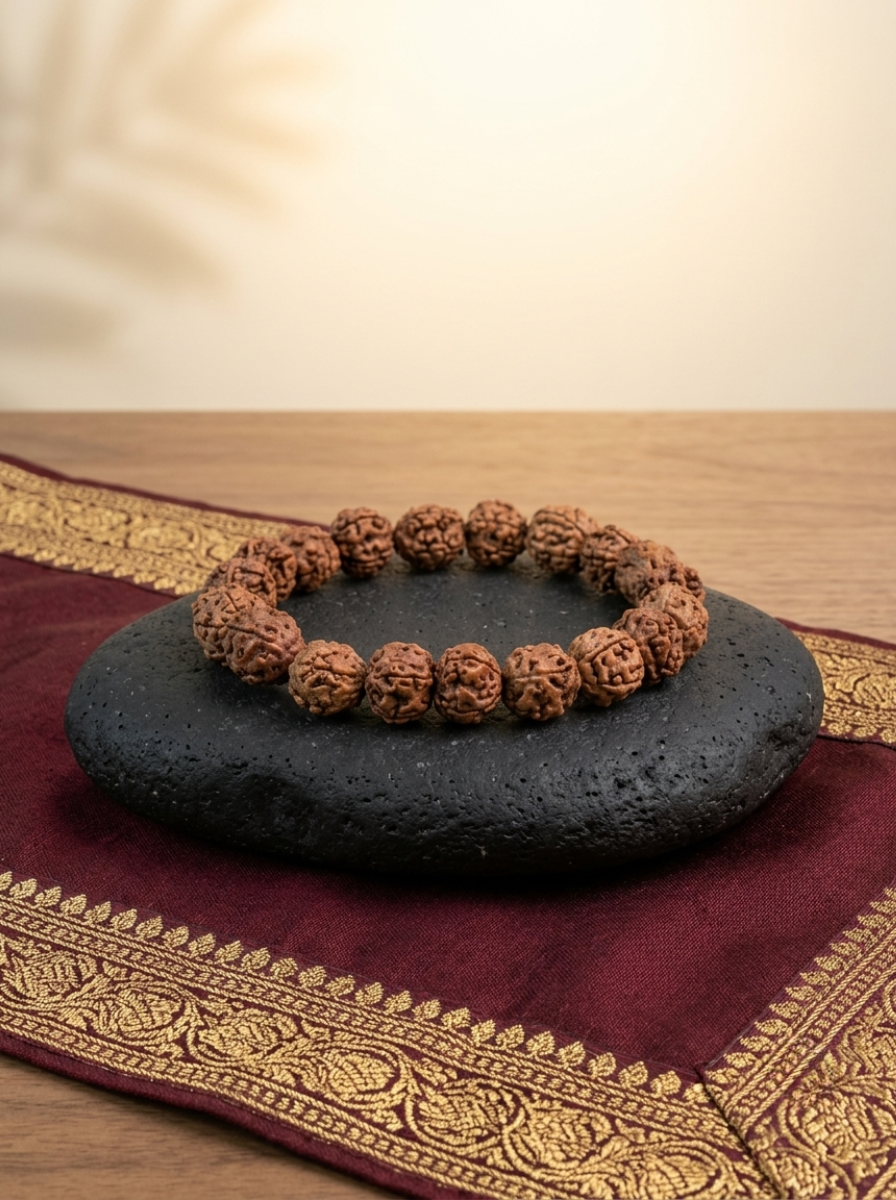 5 Mukhi Rudraksha Bracelet