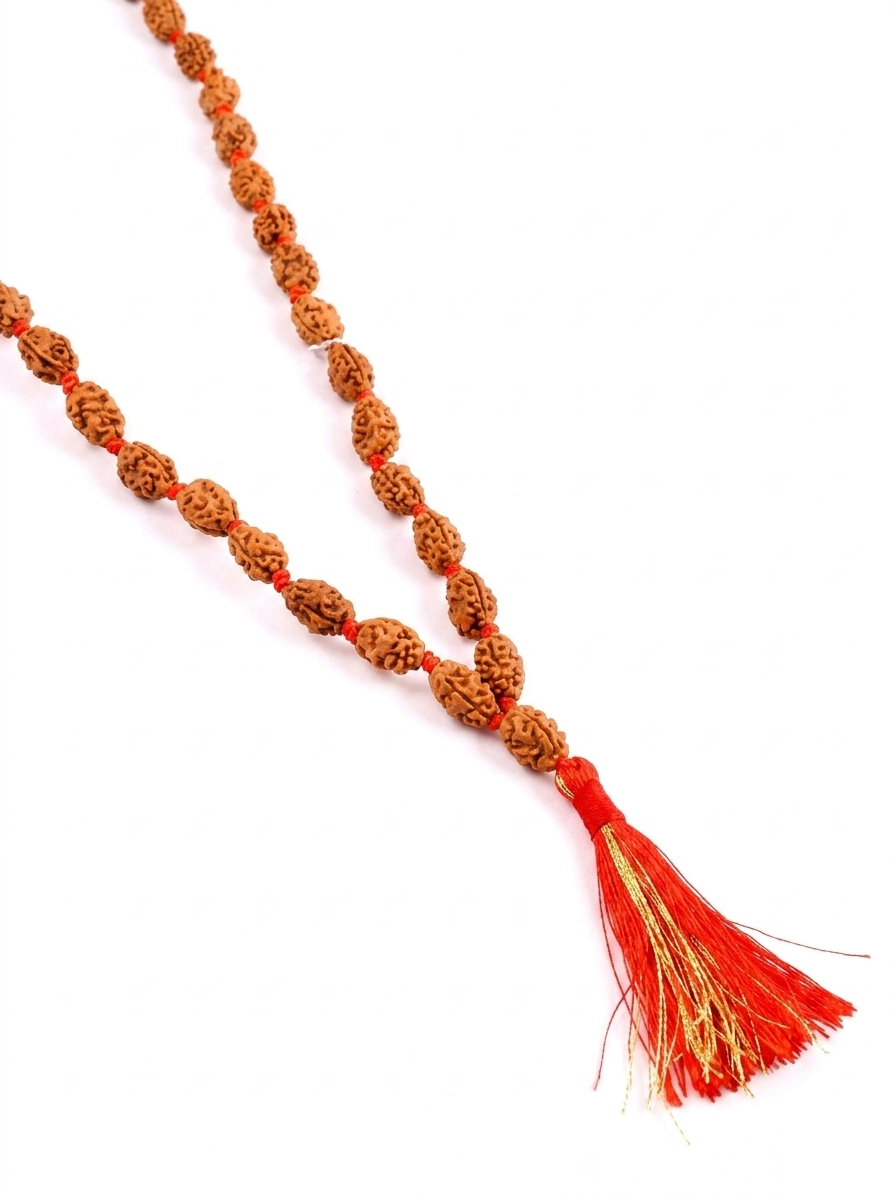 2 Mukhi Moon Mala (12 mm)