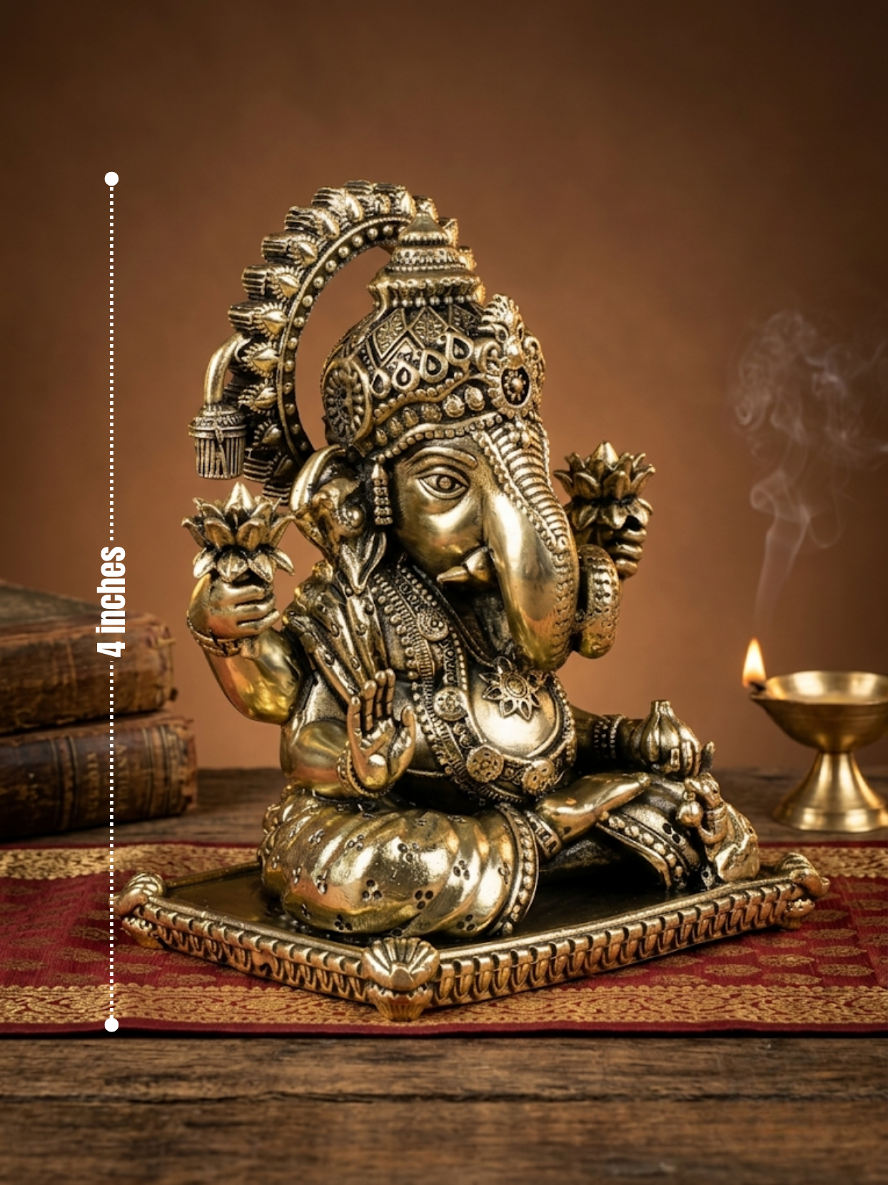 Dagdusheth Ganpati Ashtadhatu Idol Energised Pune Dagdusheth Ganesha Murti