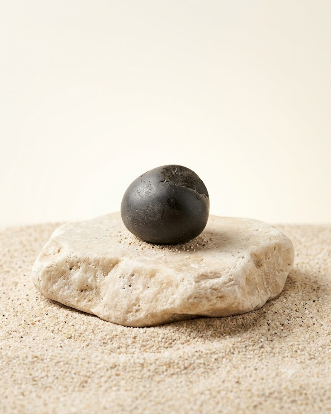 Mahavishnu Chakradhari Shaligram Shila - Vishnu Stone - ManiMonk