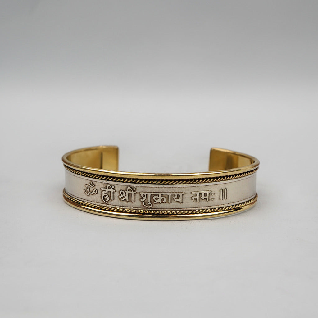 Shukra Venus Mantra Kada-Copper Finish