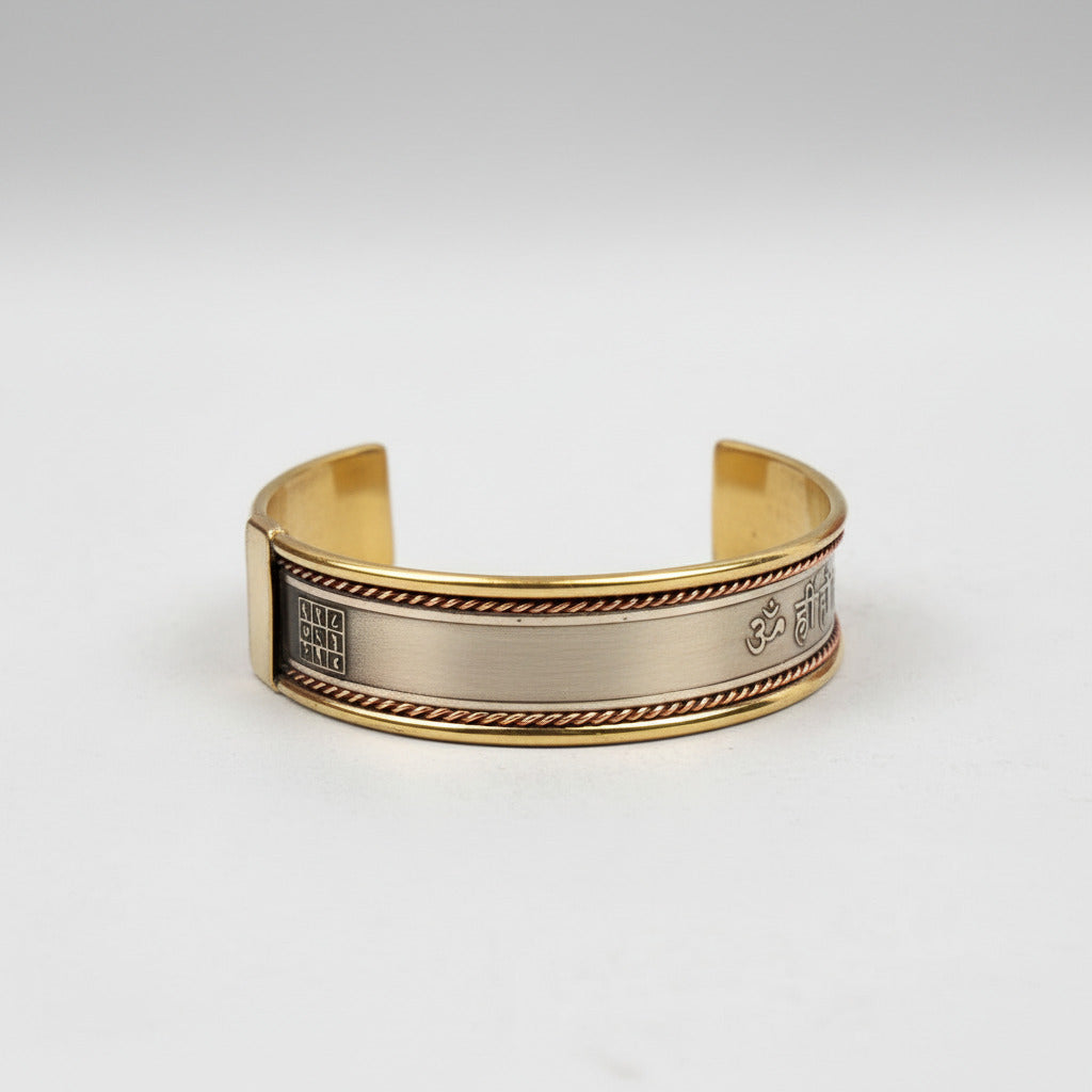 Surya Sun Mantra Kada-Copper Finish