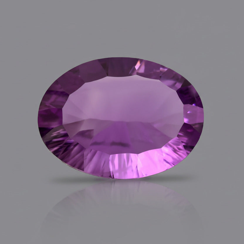 Amethyst Superfine Cutting Gemstone - 9 Carats