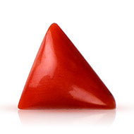 Italian Coral Triangular - 4.45 Carats