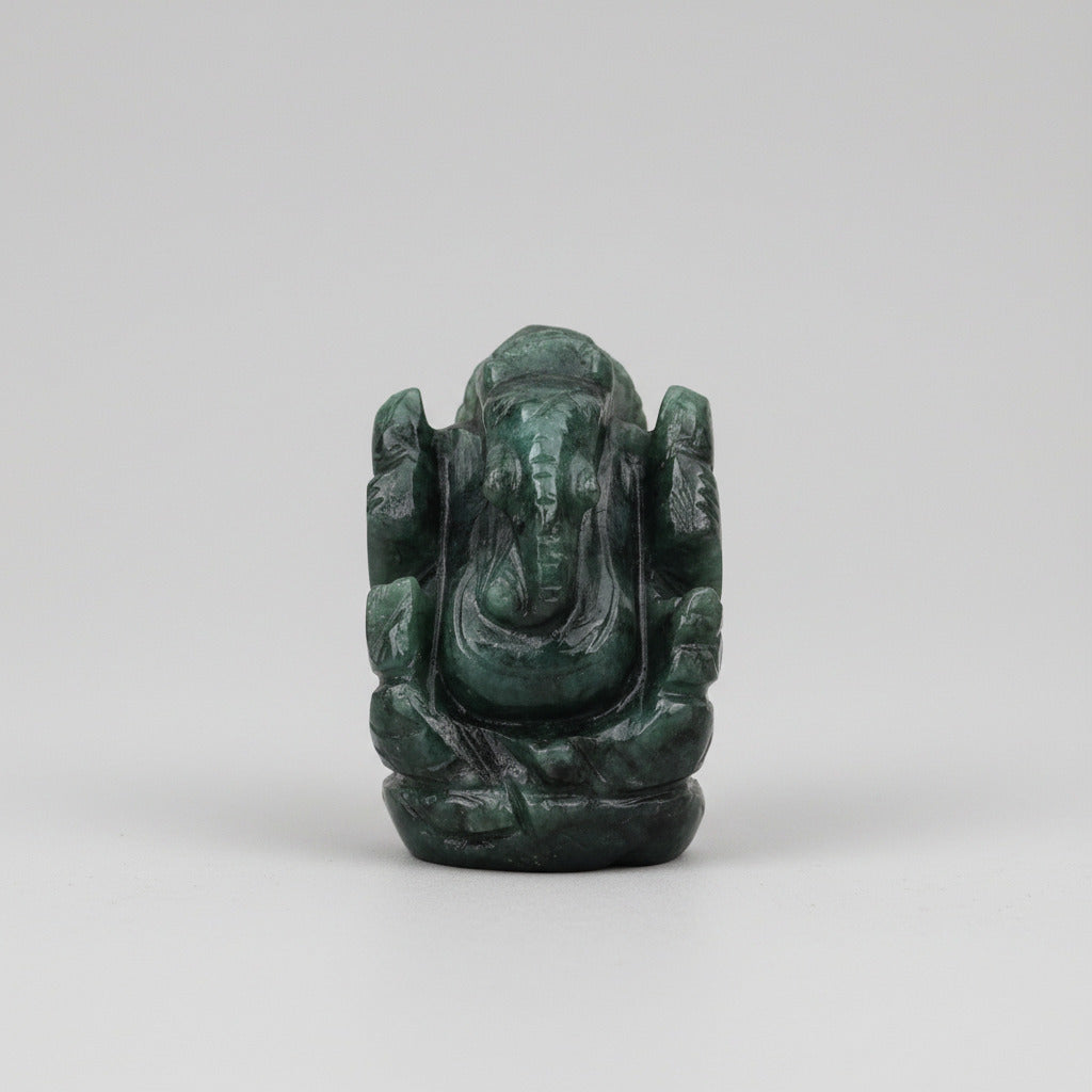 Emerald Ganesha - 64.80 Carats