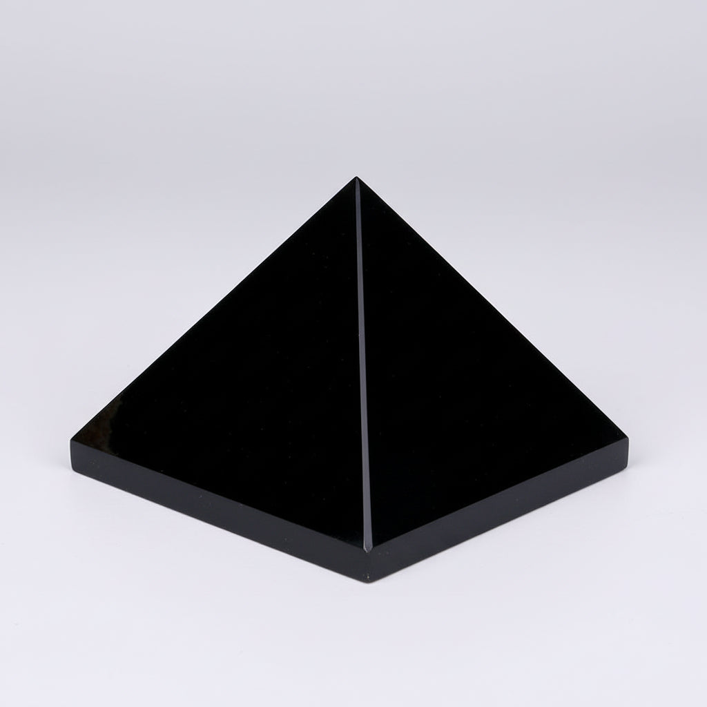 Black Jade Pyramid (100 to 110 gms)-One Piece