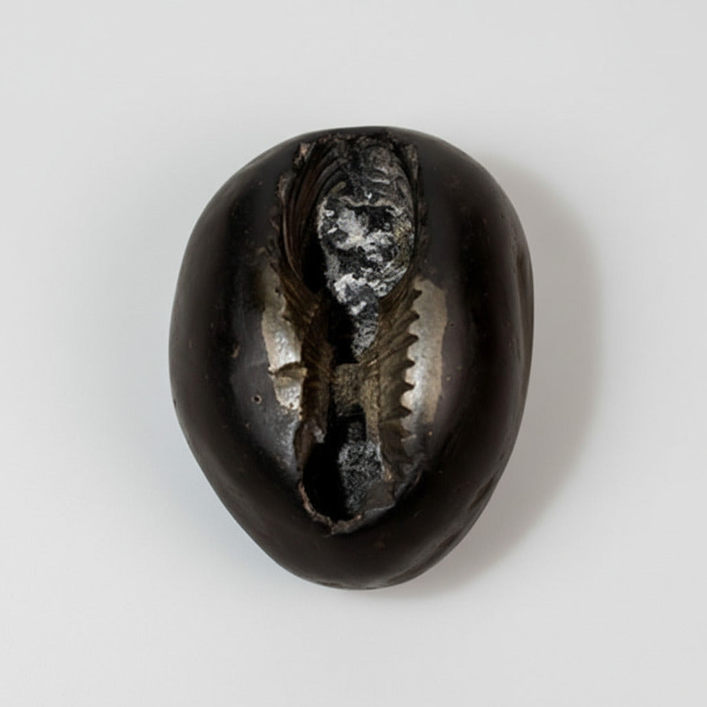 Advaita Narsimha Laxmi Shaligram Shila - 101 gms
