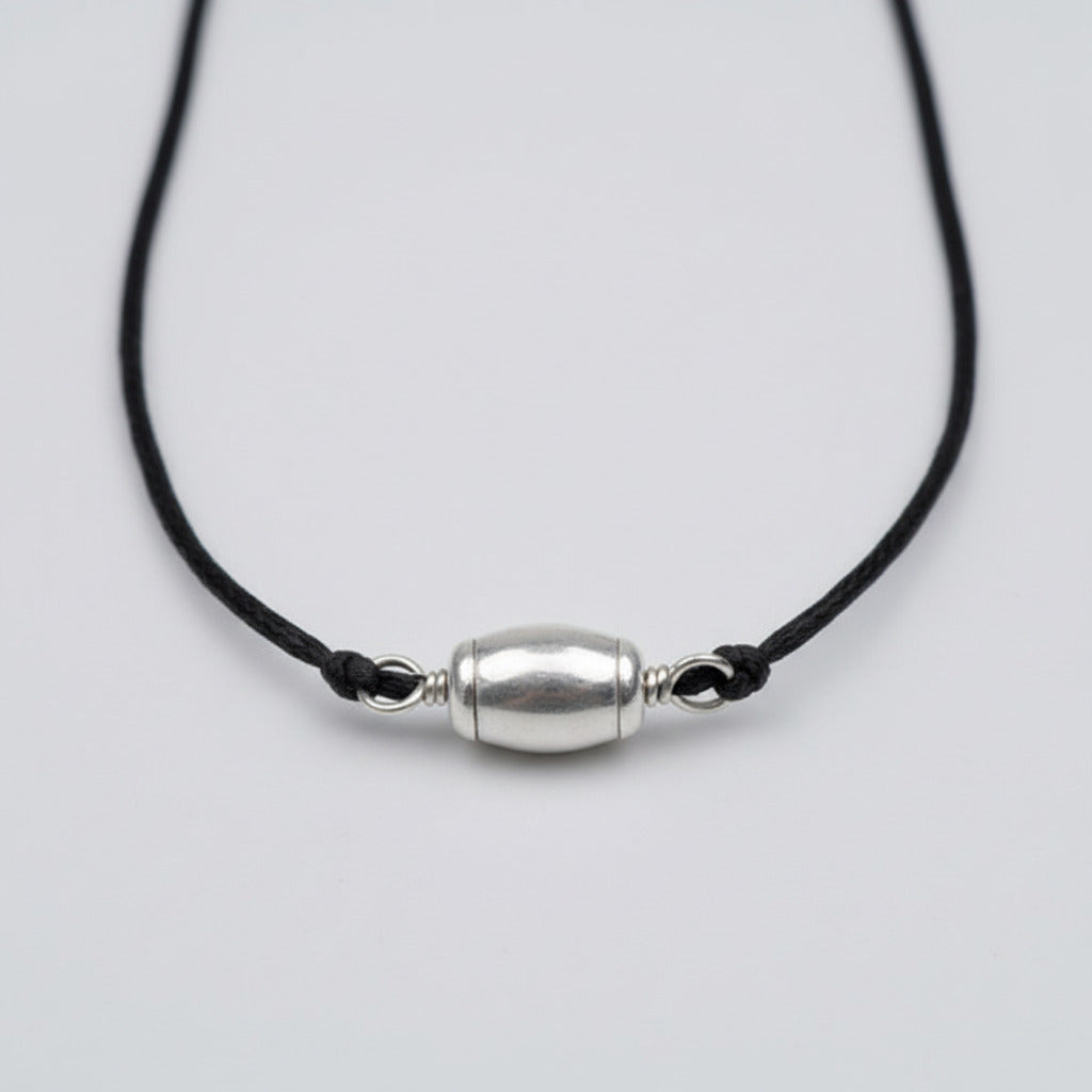 Barrel Parad Gutika 925 Silver Caps Thread Pendant-17 mm