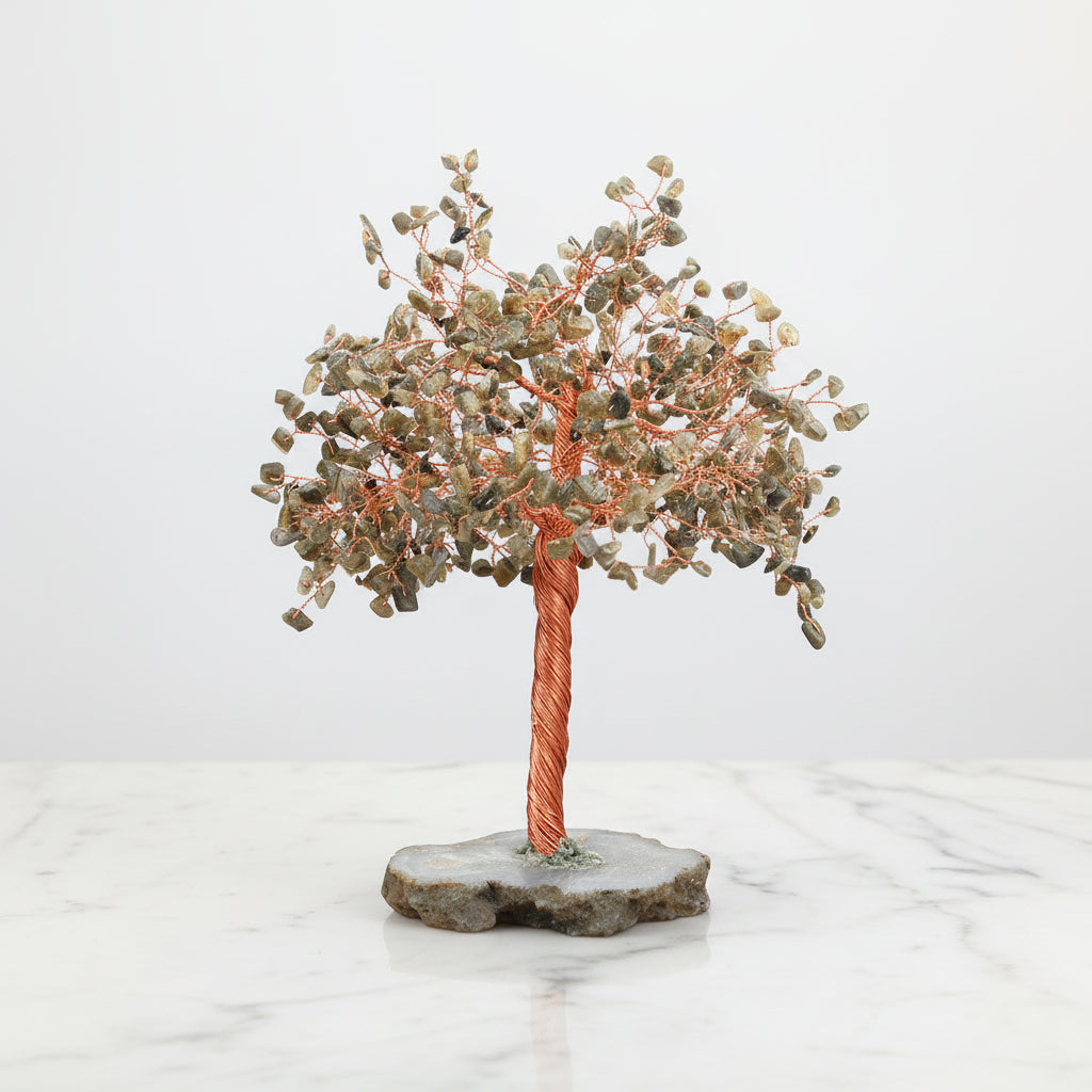 Natural Labradorite Chakra Vastu Tree