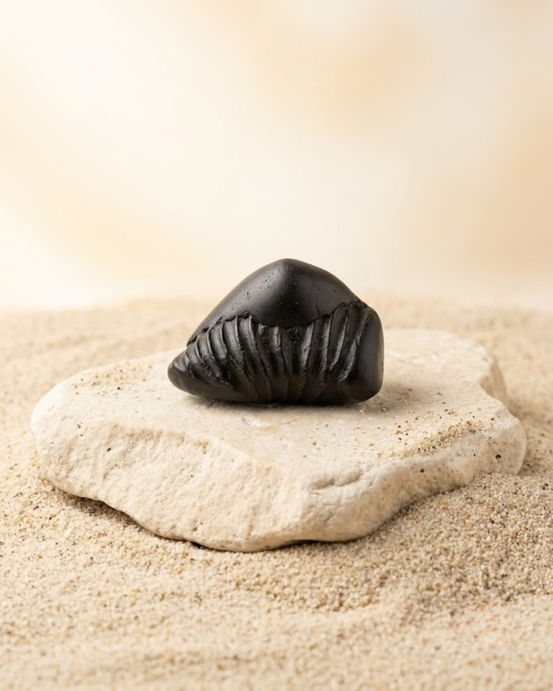 Sheshnag Shaligram Shila - Original Sacred Stone - ManiMonk