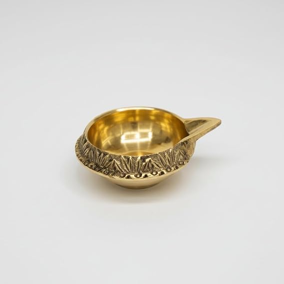 Brass Kuber Diya for Puja