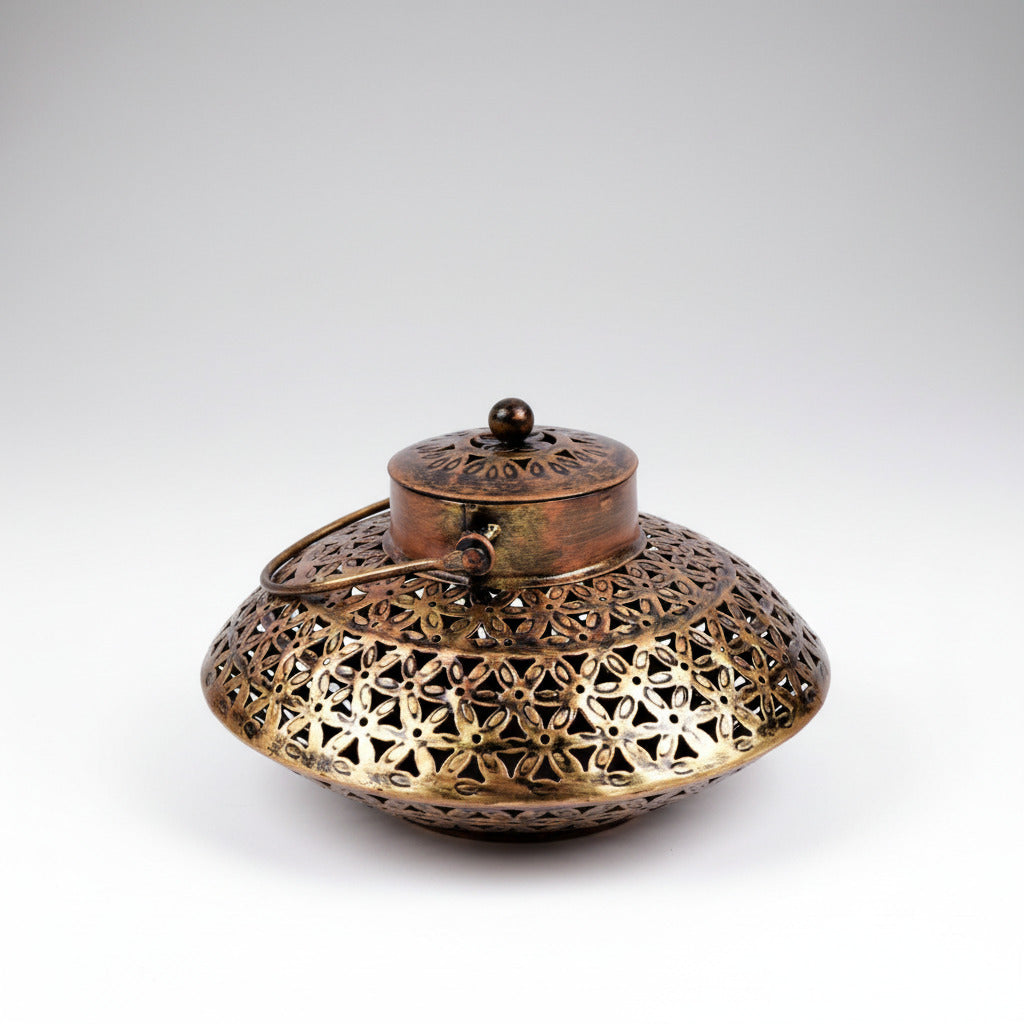 Designer Iron Dhoop Aarti Lamp (Ii)