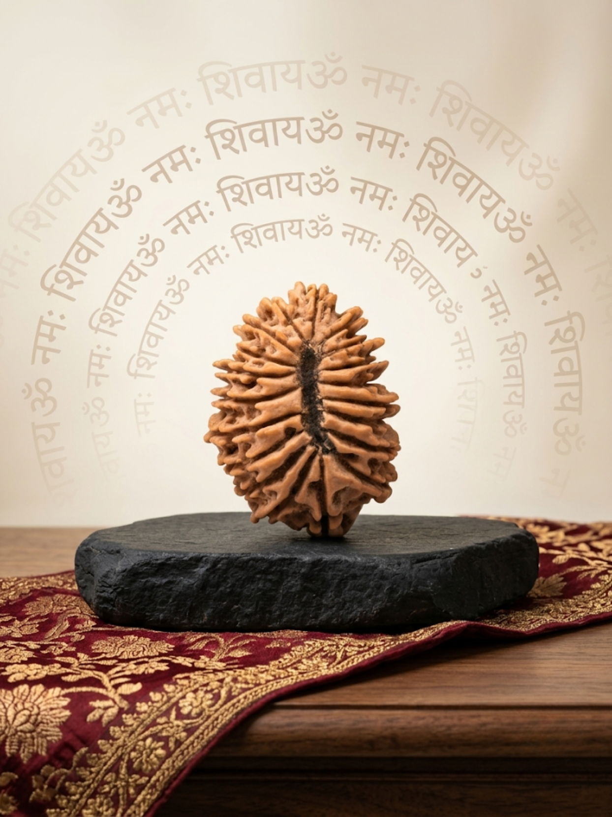 19 Mukhi Rudraksha from Nepal | 22–25 mm | Certified