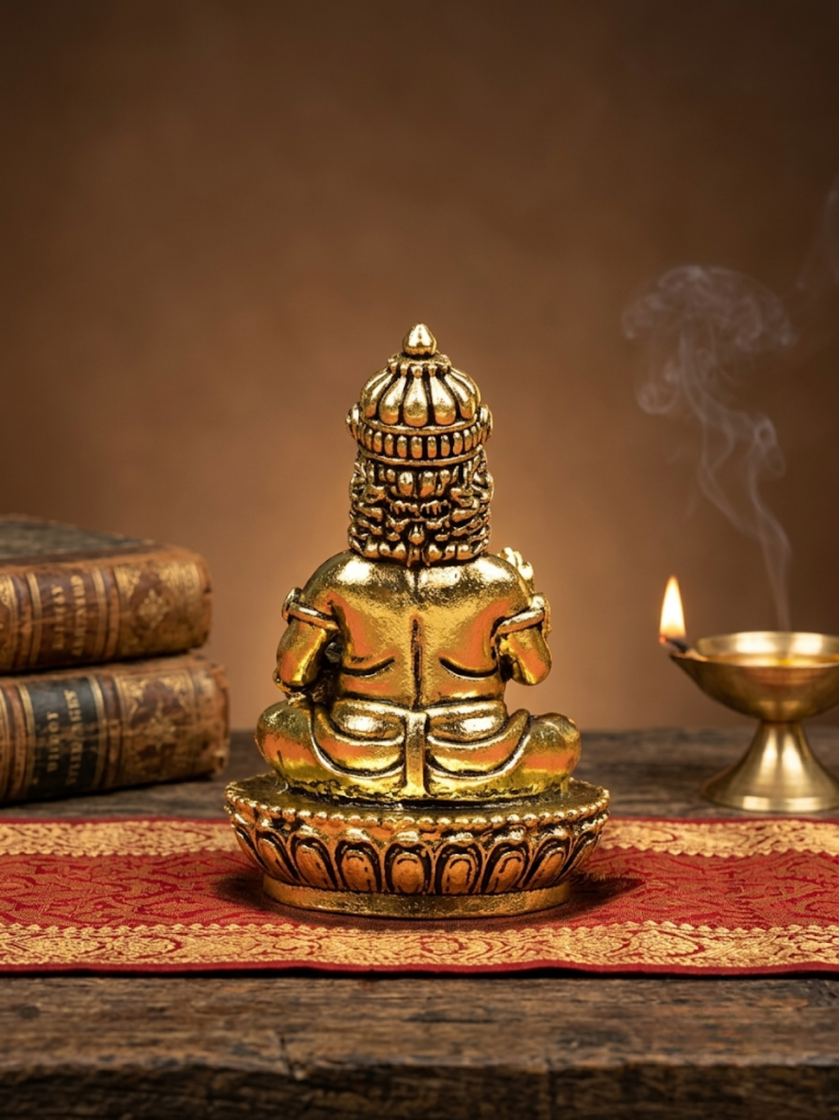 Kuber Maharaj Ashtadhatu Idol Deity of Wealth and Prosperity