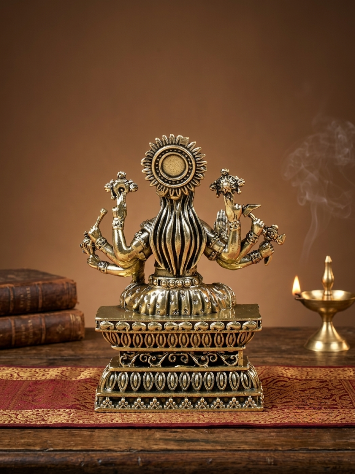 Goddess Varahi Amman Ashtadhatu Idol Energised Varahi Devi Mahavidya Murti