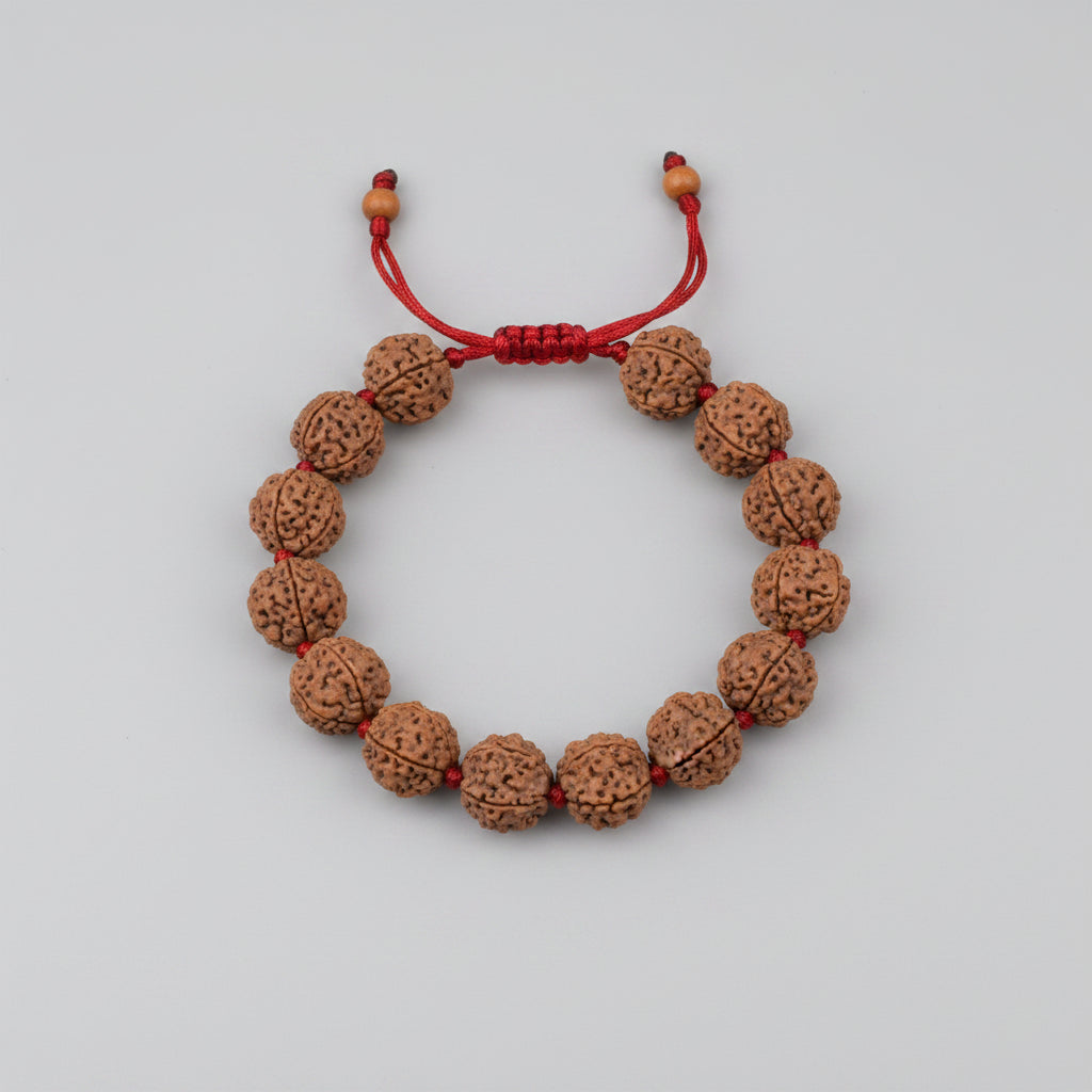 4 Mukhi Nepal Rudraksha Beads Bracelet