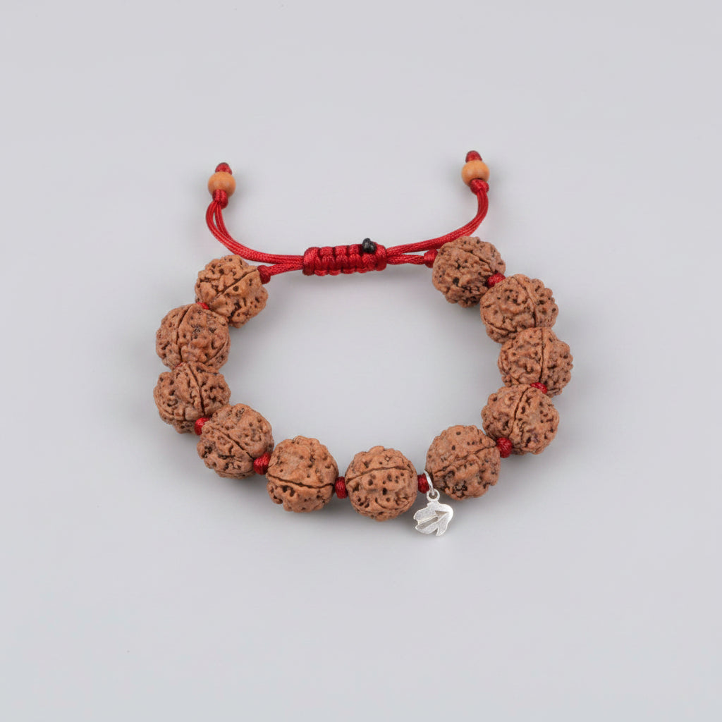 4 Mukhi Nepal Rudraksha Beads Bracelet 
