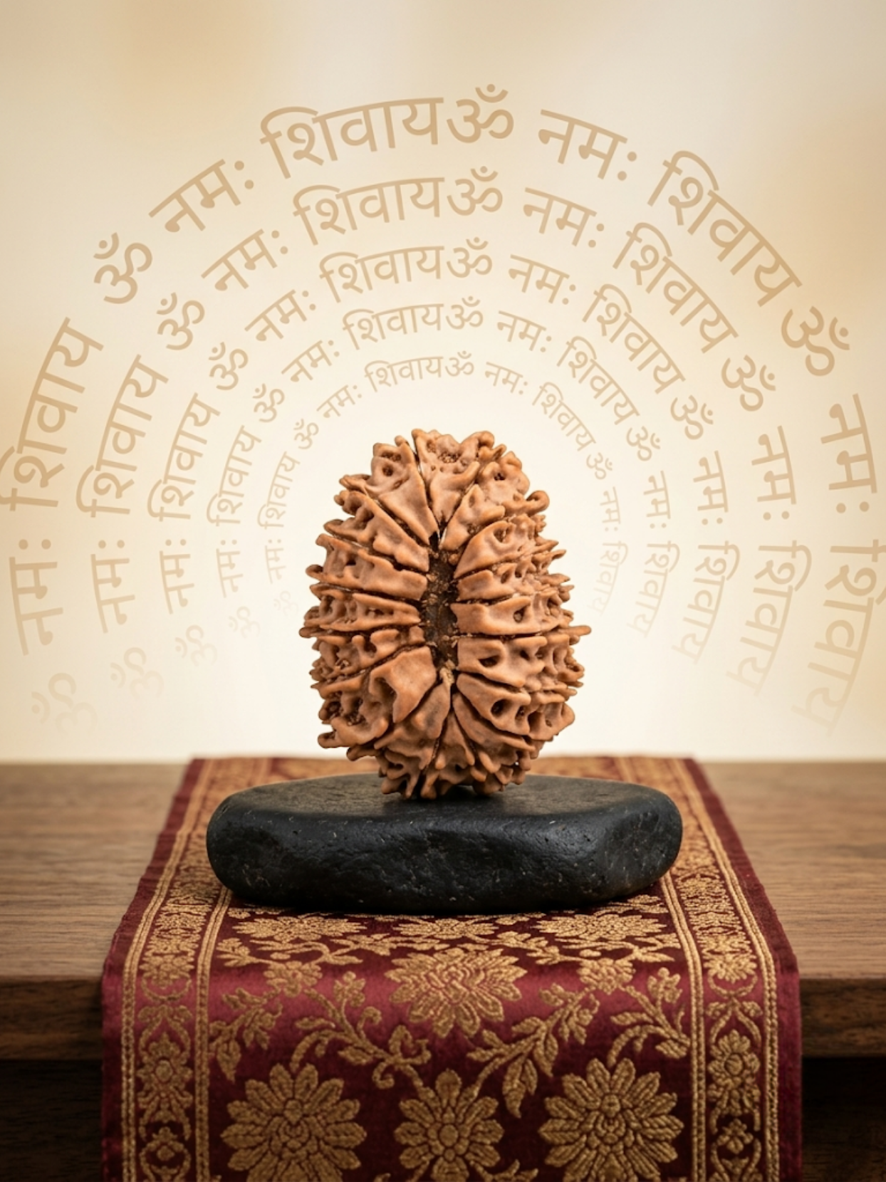 16 Mukhi Rudraksha from Nepal | 28 mm | Certified