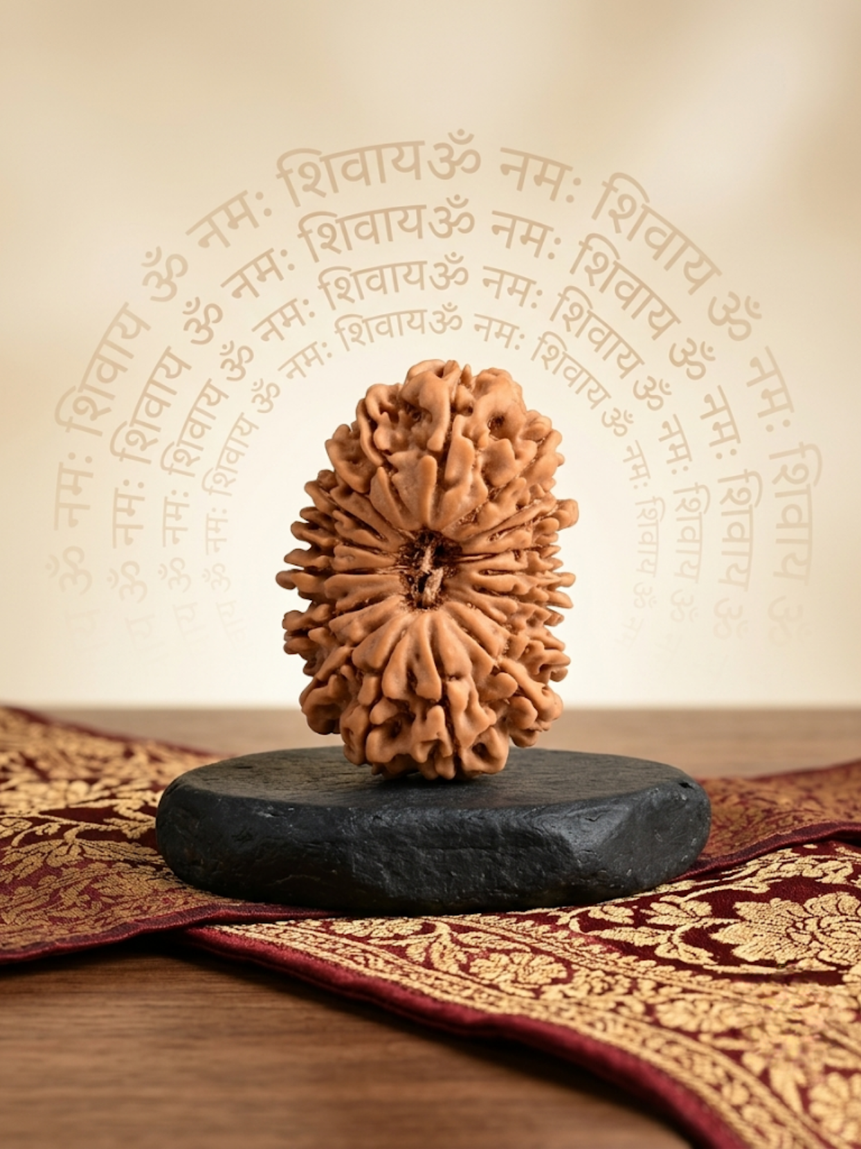 18 Mukhi Rudraksha from Nepal | 30 mm | Certified