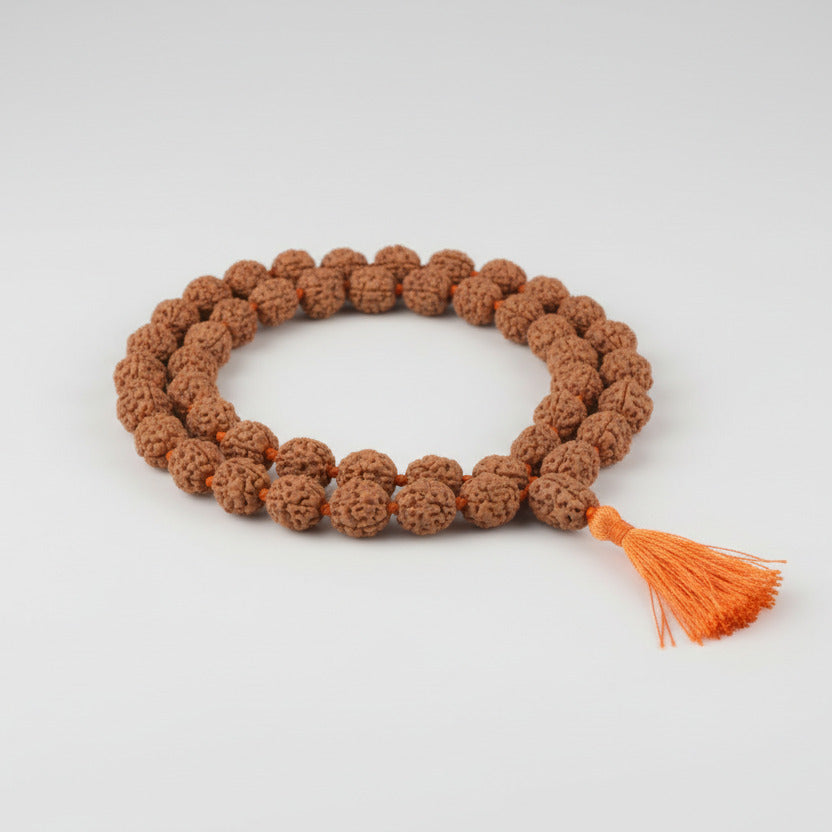 3 Mukhi Mahajwala Mala (12mm)-72+1 Beads