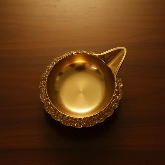 Brass Kuber Diya for Puja