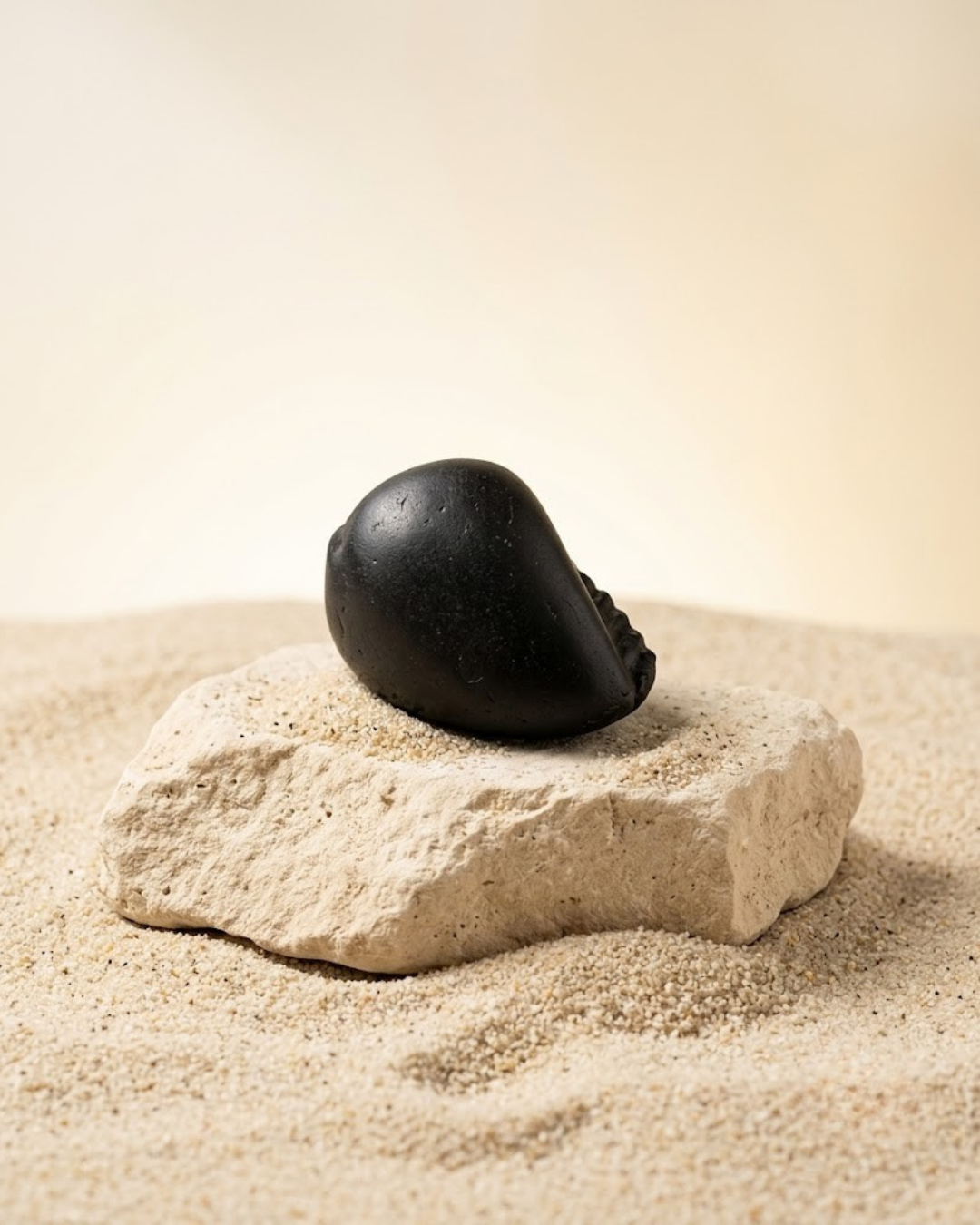 Sheshnag Shaligram Shila - Original Sacred Stone - ManiMonk