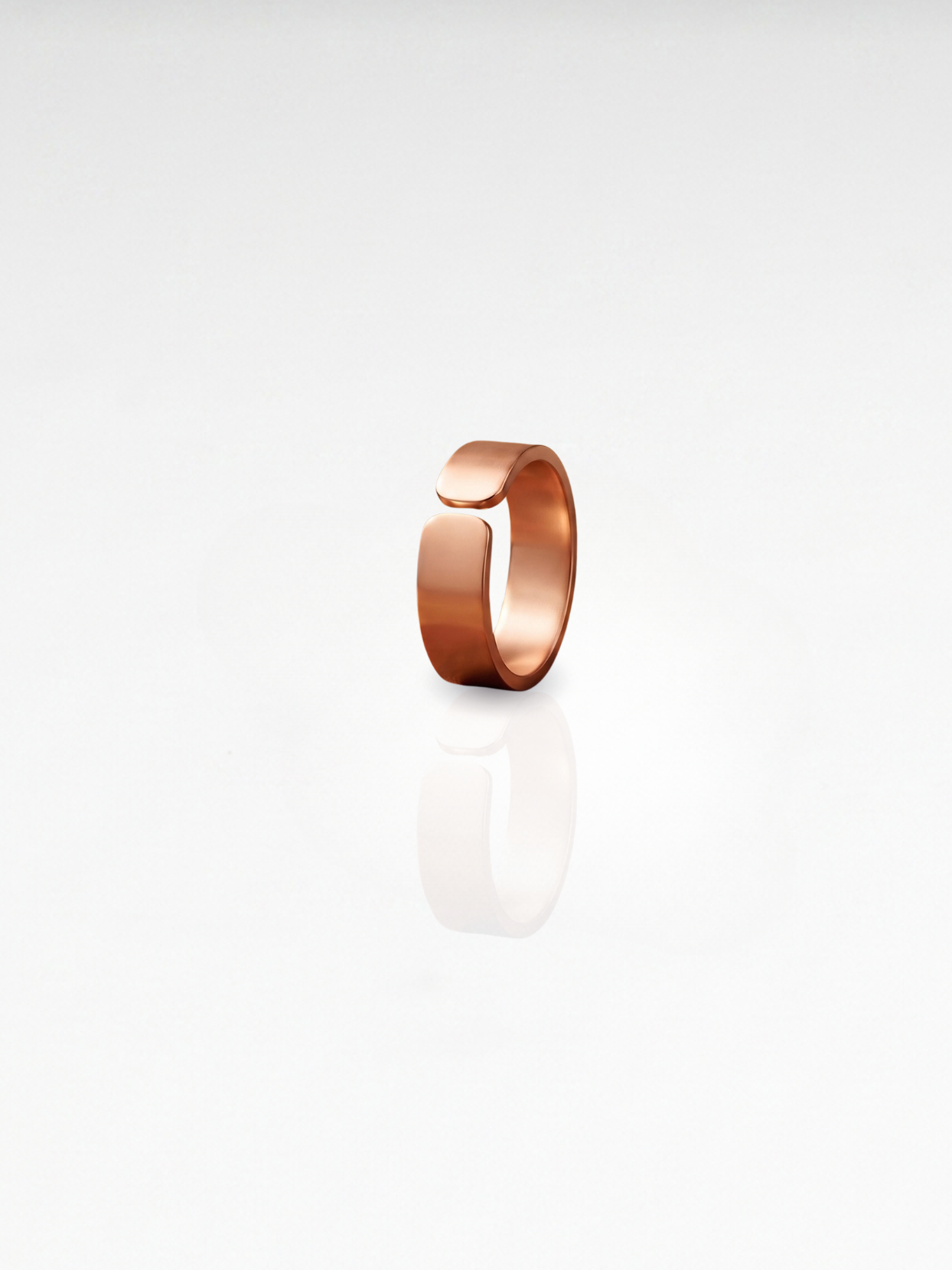 Handmade Adjustable Copper Ring - Traditional Tamba Jewelry