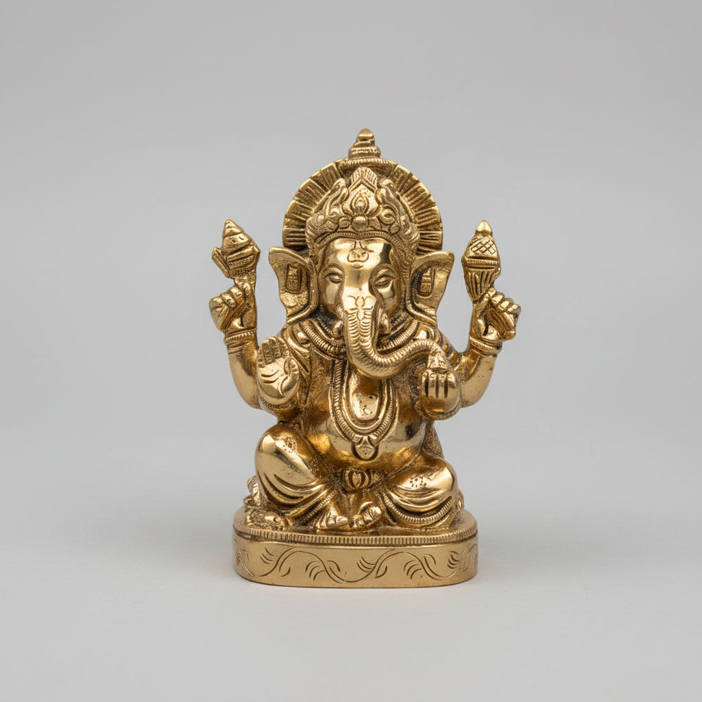 Vinayak Ganesha Brass Statue