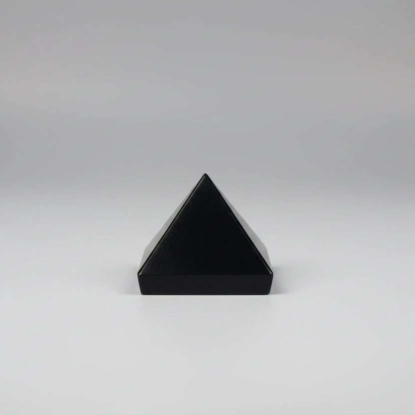 Black Tourmaline Pyramid-Set of 4