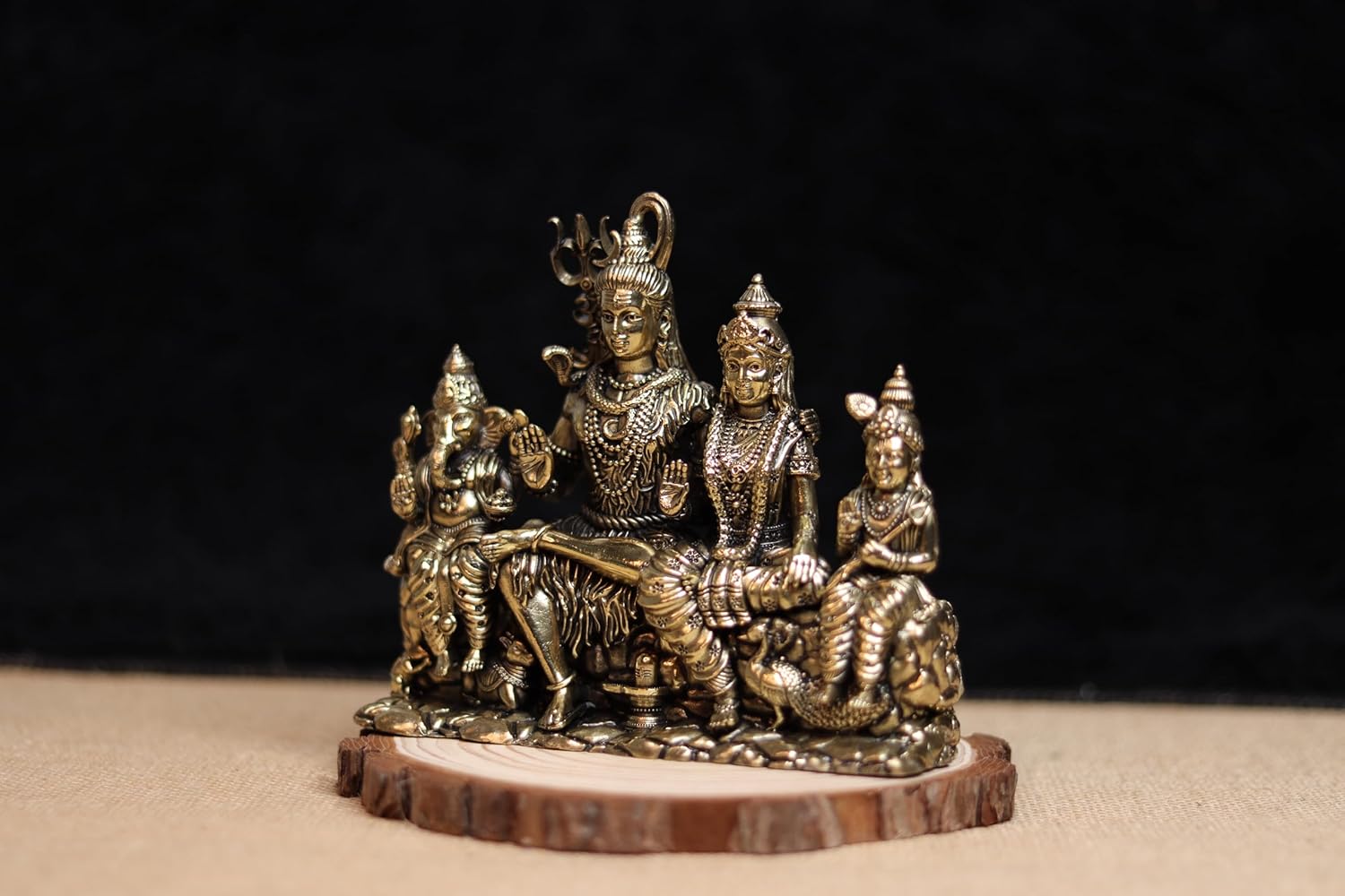 Shiva Parivar Ashtadhatu Idol