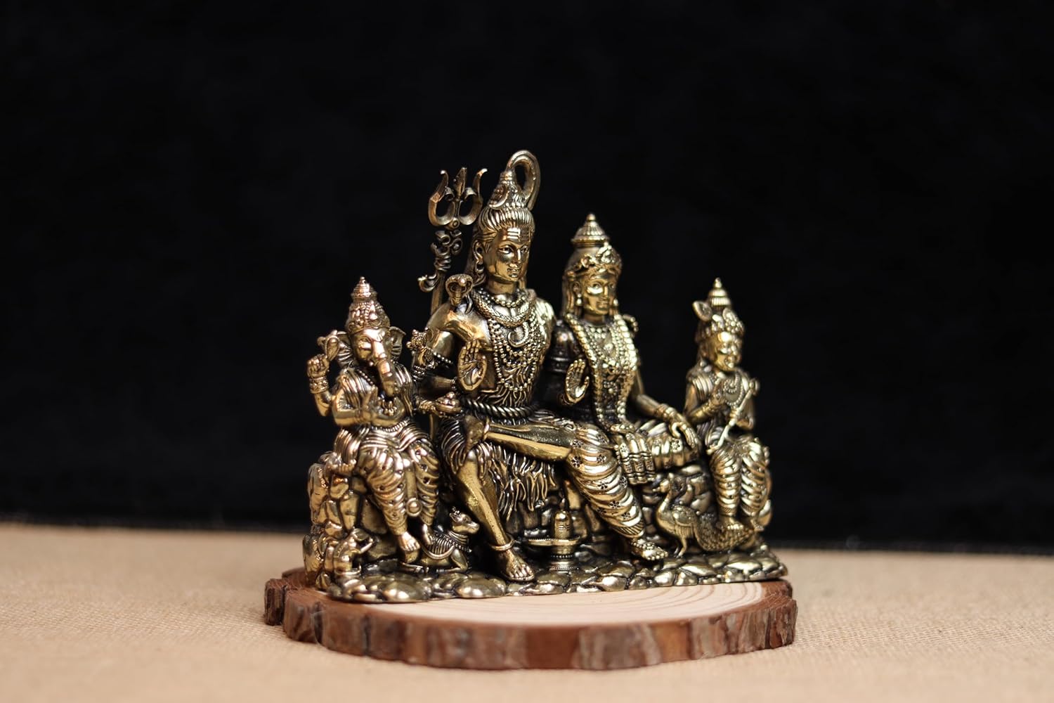 Shiva Parivar Ashtadhatu Idol