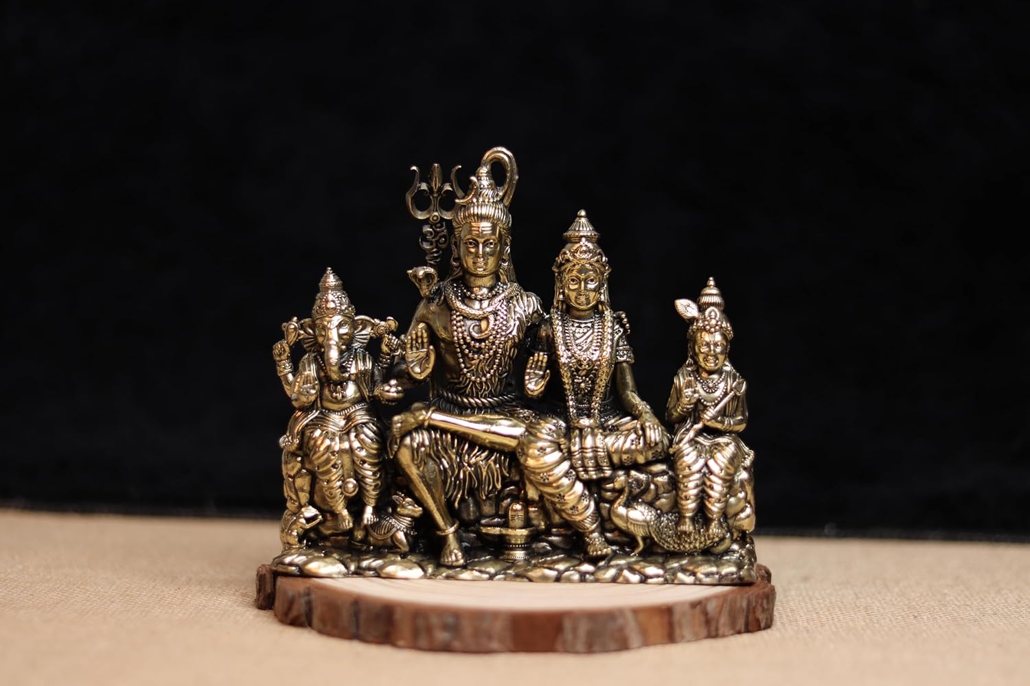 Shiva Parivar Ashtadhatu Idol