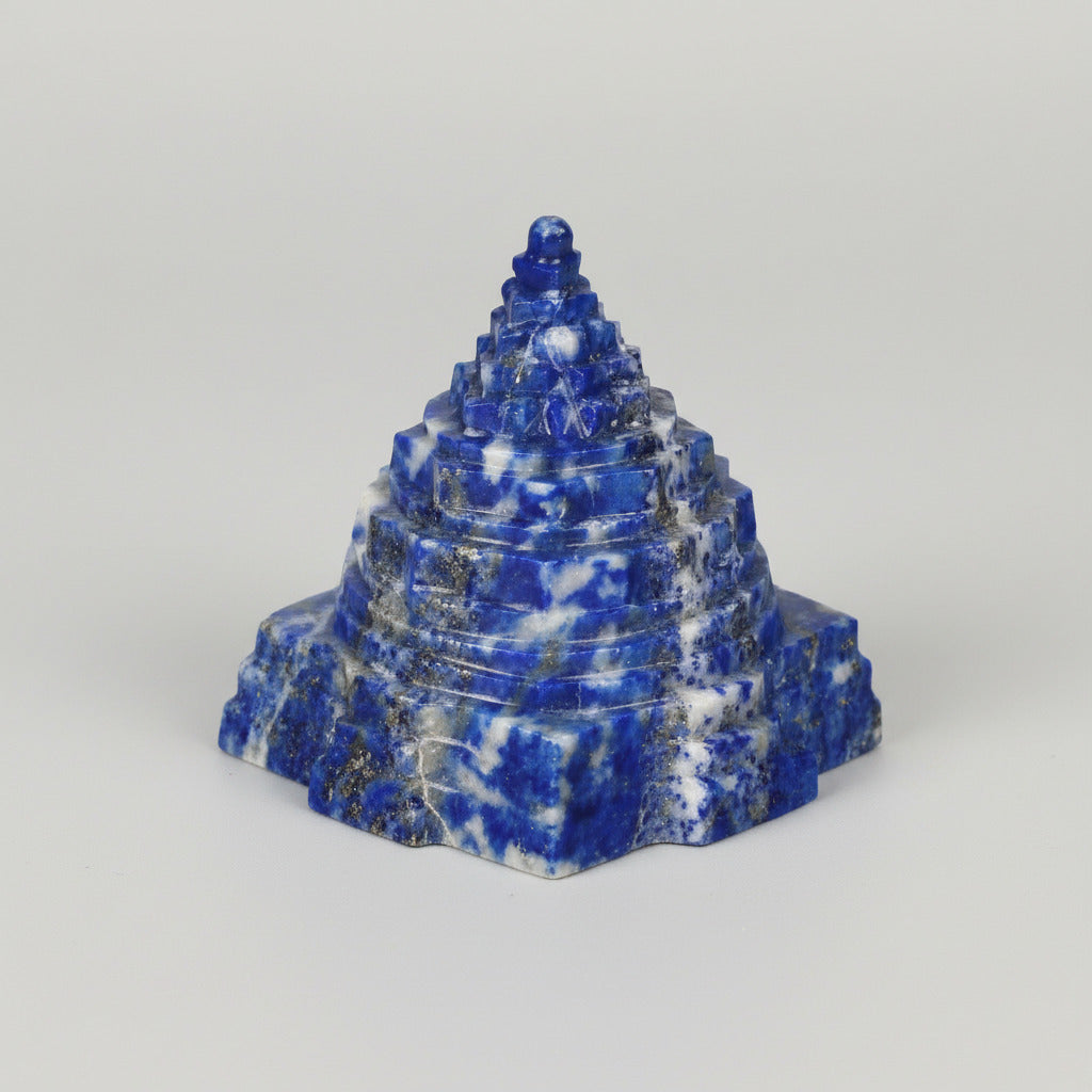 Lapis Lazuli Shree Yantra 50 to 60 gms