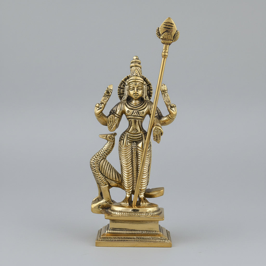 Murugan Kartikeya Brass Murti