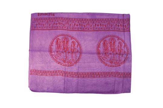 Ram Sita in Sinhasan Shawl-Purple