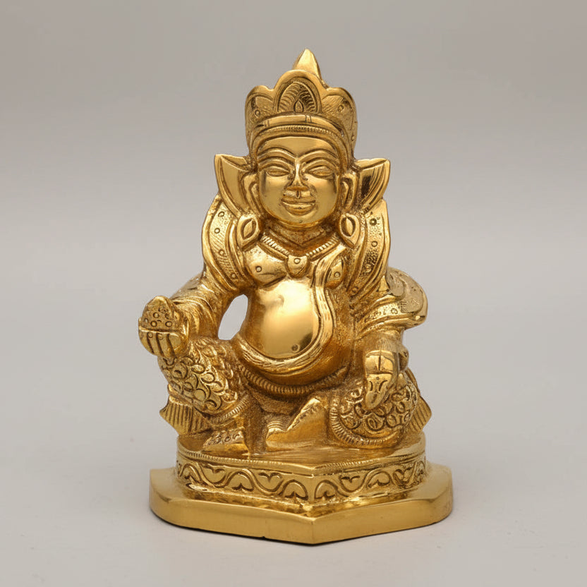 Kuber Maharaj Brass Murti