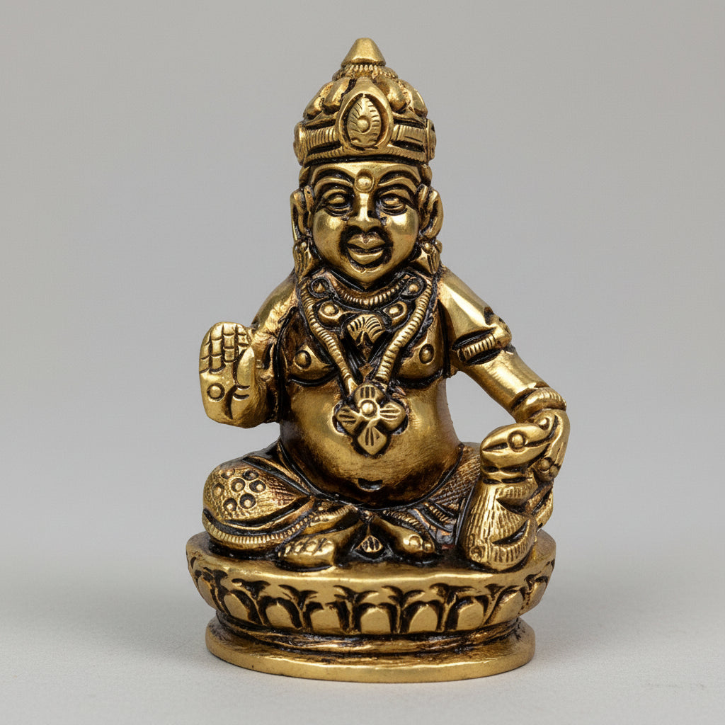 Kuber Maharaj Brass Statue
