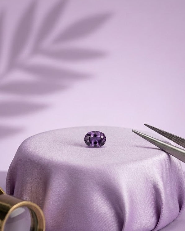 Khooni Neelam 5 Carat | Natural Purple Sapphire Stone - ManiMonk