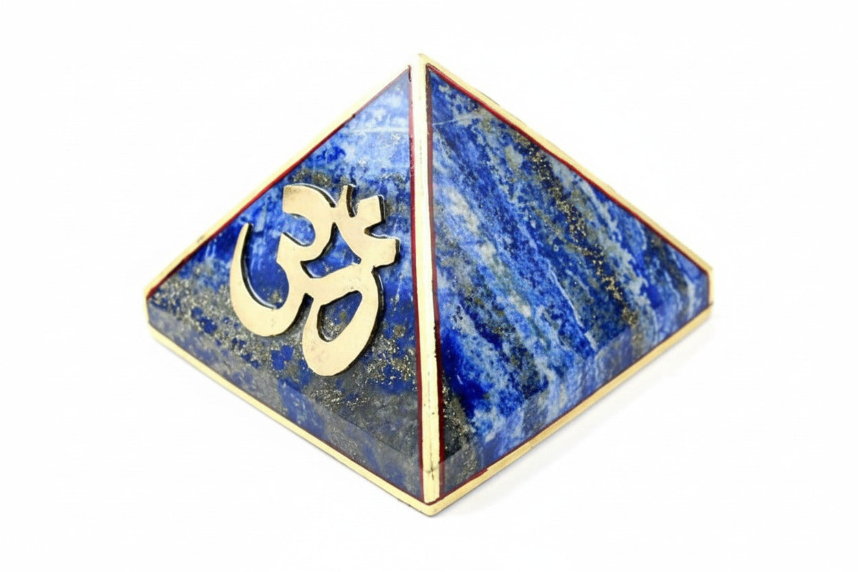 Natural Lapis Lazuli Pyramid For Wisdom-Small