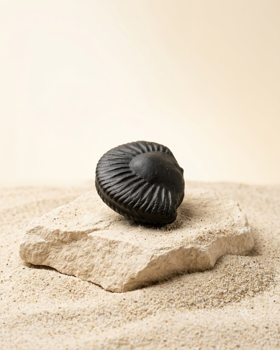 Shiva and Parivar Shaligram Shila - Original Sacred Stone - ManiMonk