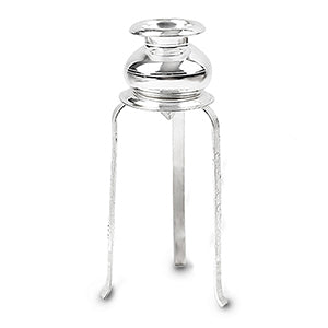 Pure Silver Abhishek Pot With Tripod Stand-119 gms