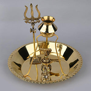 Shivling Nandi Trishul Abhishek Set