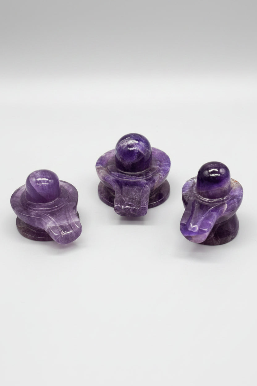 Amethyst Shivaling
