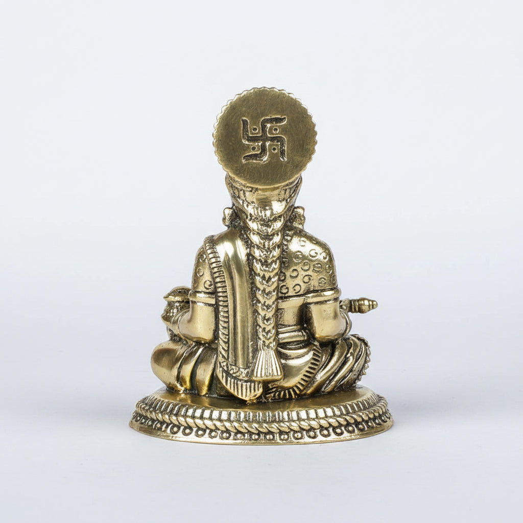 Annapurna Mata Ashtadhatu Idol Goddess of Nourishment and Abundance - ManiMonk