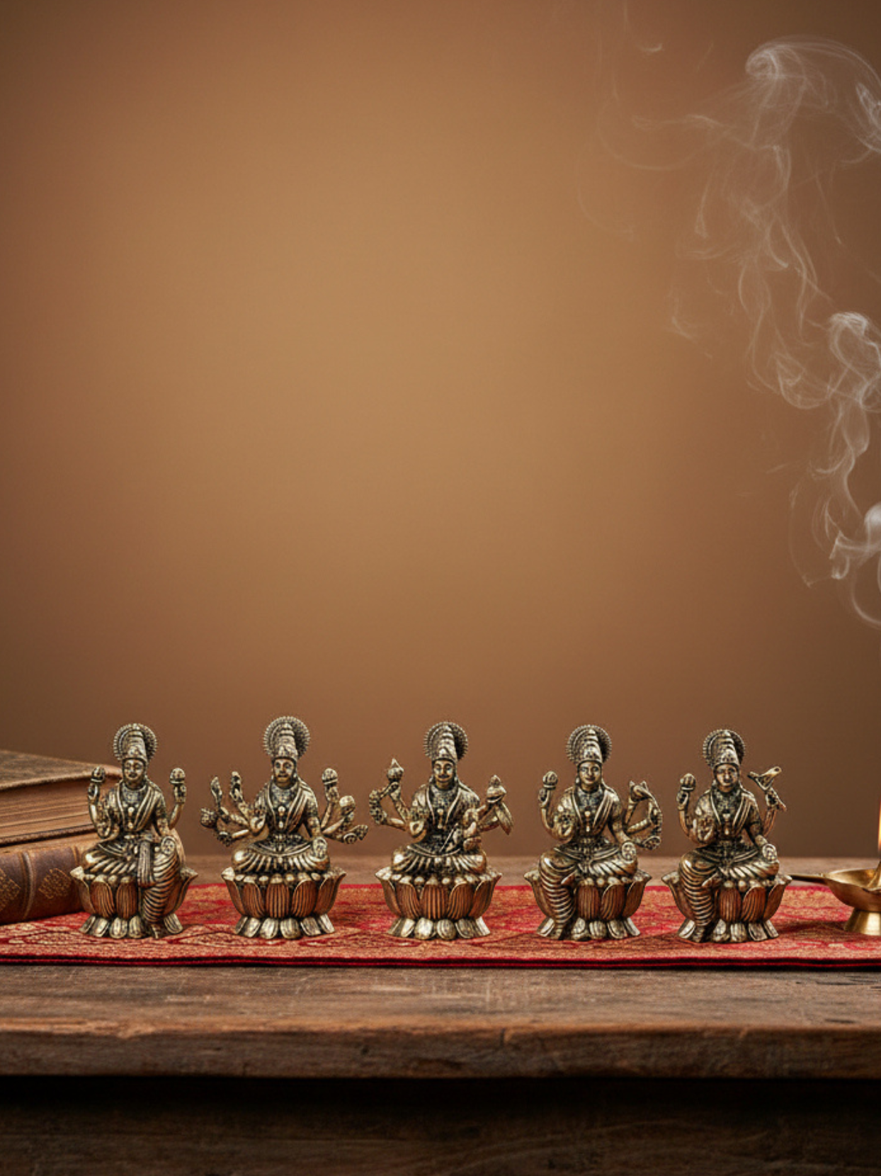 Ashta Lakshmi Ashtadhatu Idols Set All 8 Forms of Goddess Lakshmi
