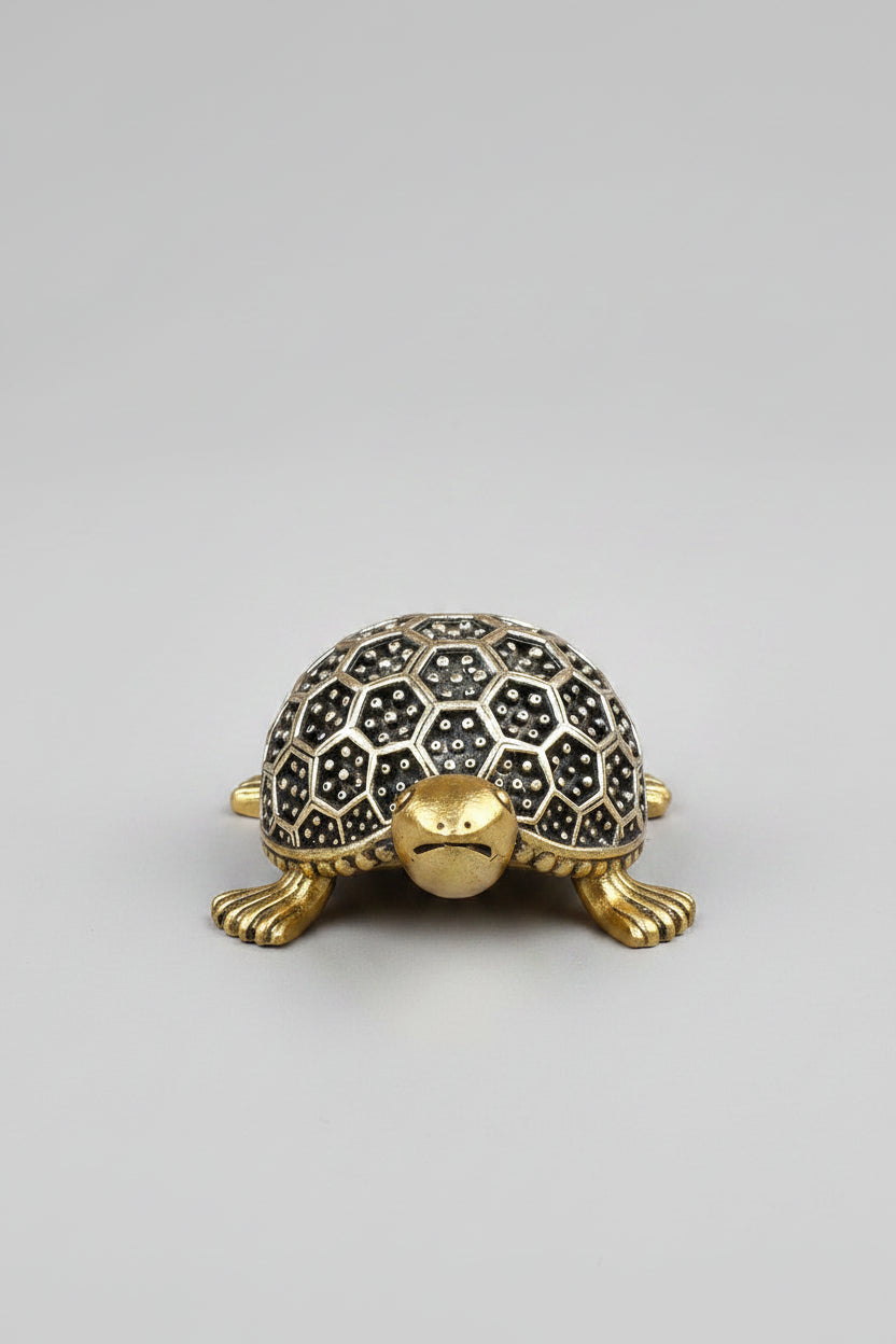 Ashtadhatu Vastu Kurma Murti Tortoise Idol for Vastu and Feng Shui
